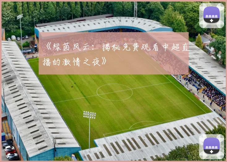 《绿茵风云：揭秘免费观看中超直播的激情之夜》